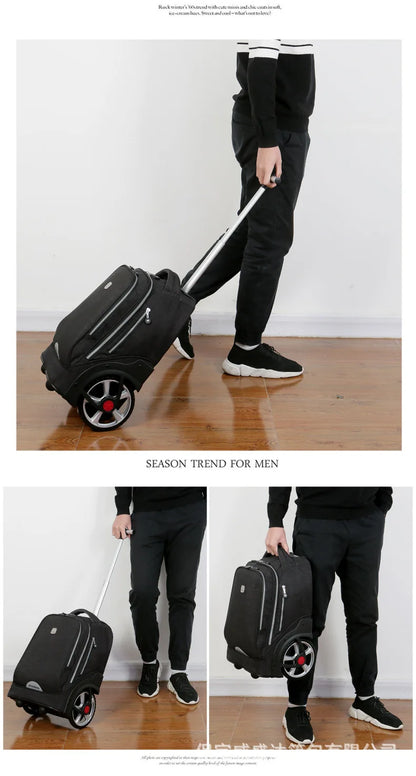 School Bag for girls with wheels Travel Rolling backpack Bags for teenagers travel trolley bag Children wheeled backpack bags