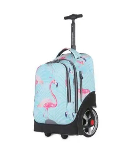School Bag for girls with wheels Travel Rolling backpack Bags for teenagers travel trolley bag Children wheeled backpack bags