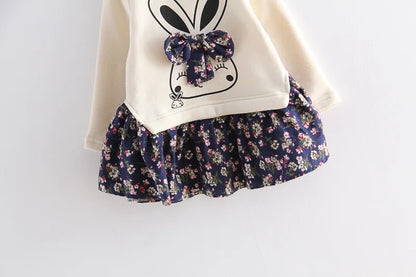 Baby girl Dresses Spring Girls Clothes Princess Dress Flower Dress For Girl Cute Infant toddler Fashion Baby Girl Clothes 18M-6Y