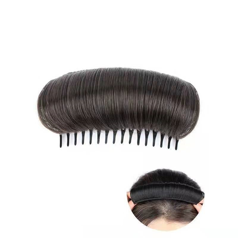 Wig piece for women, fluffy hair root, simulated hair pad, invisible hair top heightening and curling tool, hair pad artifact  (Available)