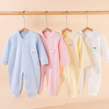 Baby onesie boneless newborn plush autumn outing clothing  (Available)