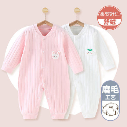 Baby onesie boneless newborn plush autumn outing clothing  (Available)