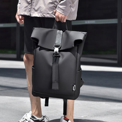 Men's Large Capacity Commute Leisure Travel Backpack (Available)