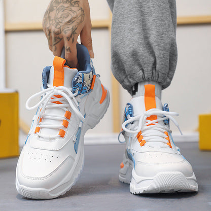 Men's Sports Versatile Height Increasing Insole Casual Running Shoes (Available)