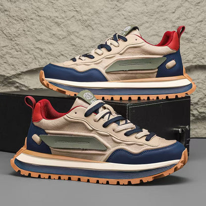 Men's Platform All-matching Fashion Casual Sneakers (Available)