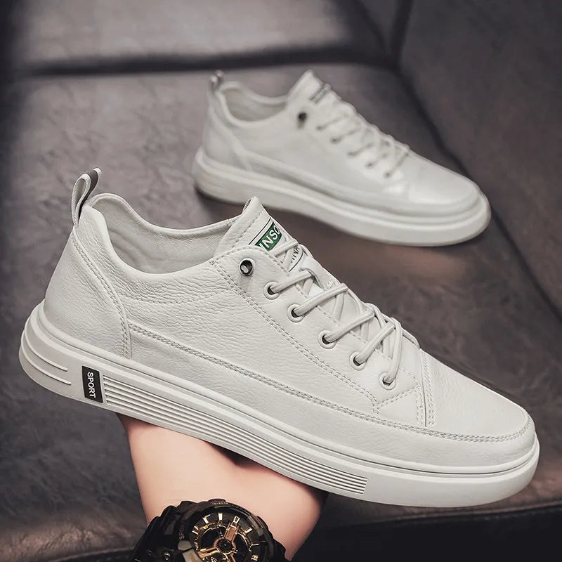 New Shoes for Men  Comfortable Flat Men's Casual Shoes Outdoor Wild Men's Sneakers High End Fashion One Pedal Dress Shoes Male