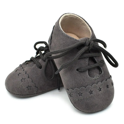 0-2 Years Baby Toddler Shoes Spring Autumn Newborn Soft-soled Warm Lace-up Shoes Baby Boys Girls First Walkers Infant Sneakers