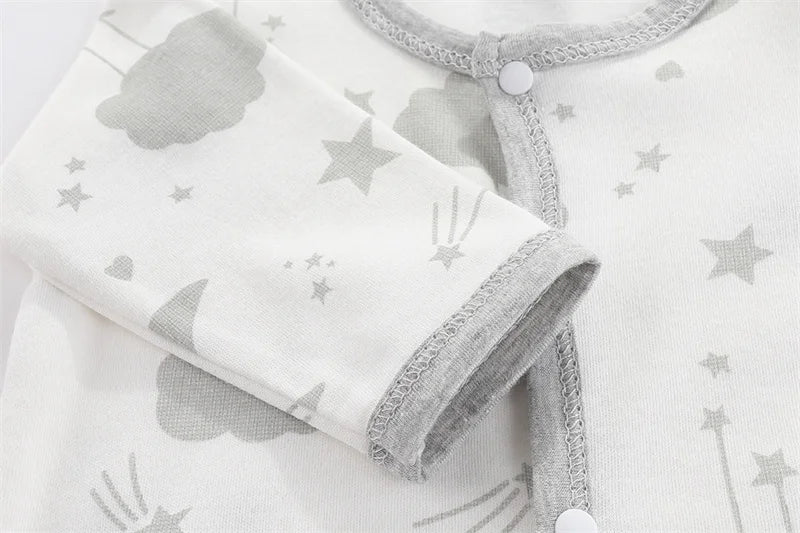 Newborn Girl Romper 2023 New Autumn and Winter CottonInfant Clothes Soft Baby Onepiece Cartoon  Baby Boy Clothes 0 to 9 Months