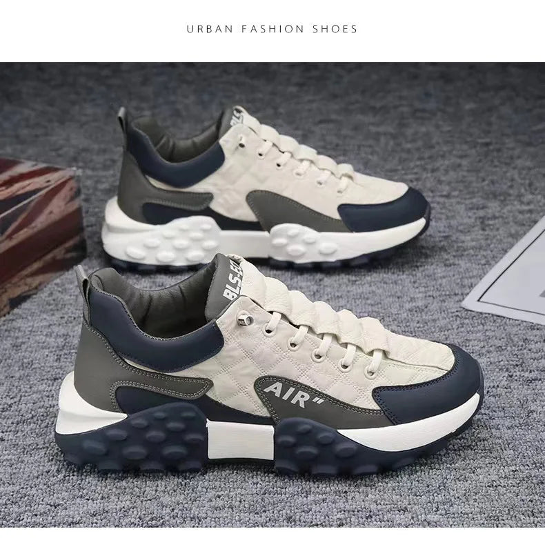 Men's Shoes 2023 Summer New Sports Shoes Comfortable Casual Thick Soled  Running Training Shoes обувь мужская кожаная