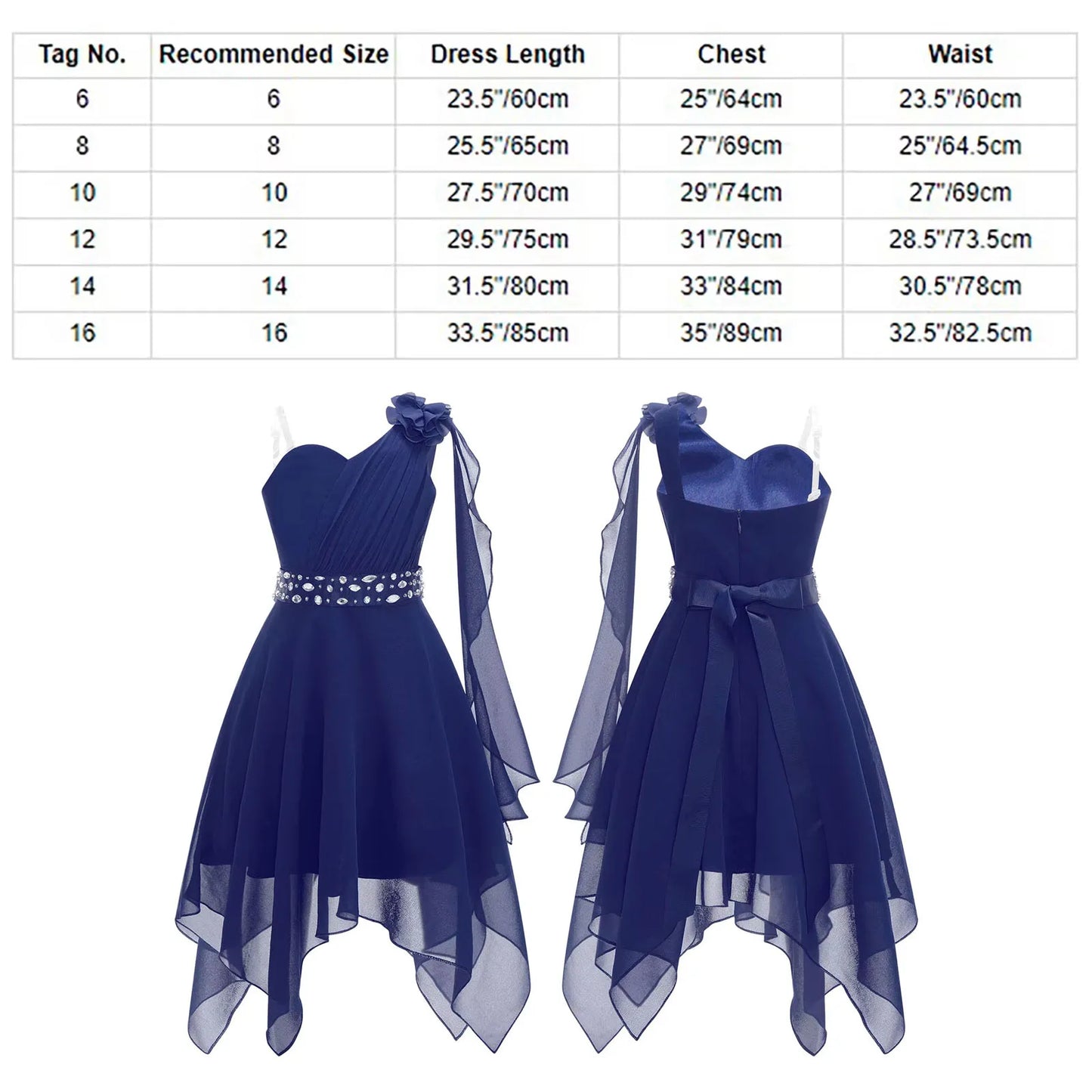 Summer Girls Festive Dress Hi-Lo Tulle Sleeveless Shiny Beaded Dress Flower Kids Wedding Pageant Clothing Evening Communion Gow