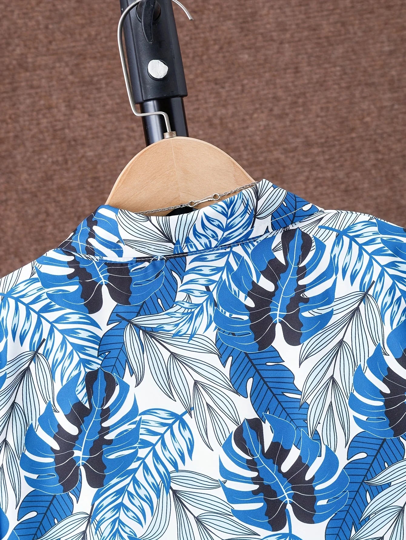 Boys 2025 New Summer Fashion Suit Hawaiian Full-Print Beach Boy Trendy Thin Shirt Shorts Two-Piece Set
