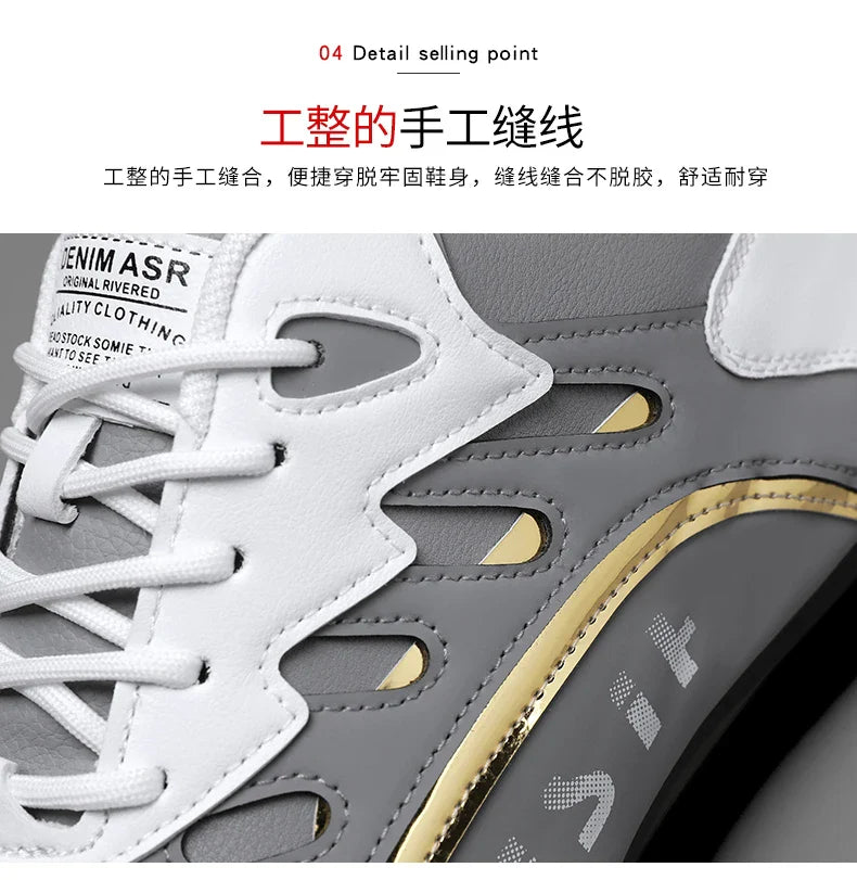 Men Shoes Fashion Casual Men's Sneakers Lightweight Soft Man Sport Running Shoes Comfort Platform Vulcanized Shoes 47 Zapatillas (Available)