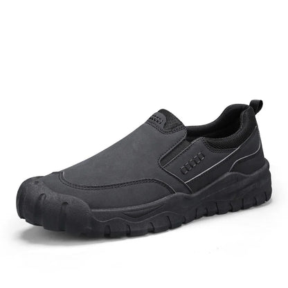 Men's shoes for work, leisure, and outdoor activities in spring and autumn, convenient to step on, suitable for sports and work (Available)