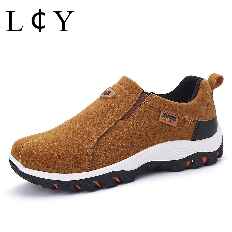 2025 New Men's Casual Sports Shoes for Outdoor Walking, Lightweight, Fashionable, and Comfortable Shoes, Size 38-50 Plus
