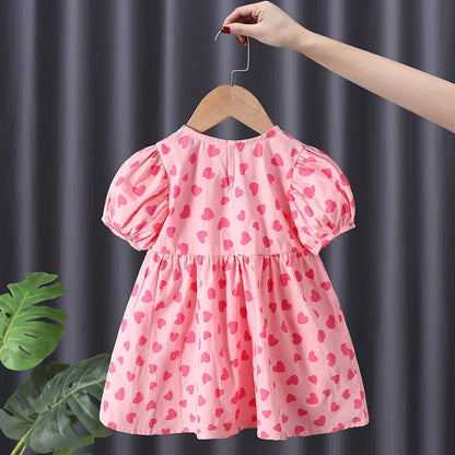 Baby Girl Princess Dress New Flower Girl Dresses Toddler Baby Girl Clothin Casual Summer Kids Girls Dress Floral Kids Clothes g