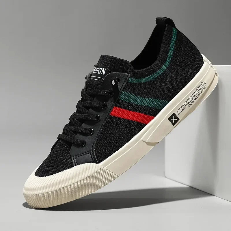 Fashion Sneakers for Men Light Mesh Breathable Outdoor Walking Loafers Male Flats Zapatos Para Hombres Luxury Men‘s Casual Shoes