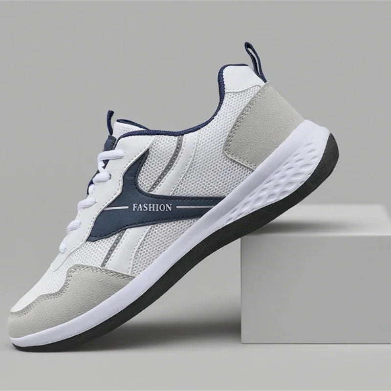 New Shoes for Men Spring Autumn Winter Lace Up Flat Sneakers Tennis Lightweight Comfortable Walking Shoes