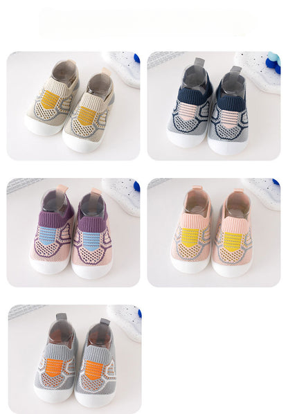 New children's toddler shoes hit spring and autumn casual versatile baby shoes soft sole kick