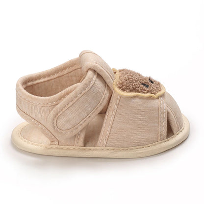 Cute Cartoon 0-18M Newborn Baby Girls Summer Shoes Sandals First Walkers Newborn Shoes Casual Soft Sole Sandals Toddler Shoes