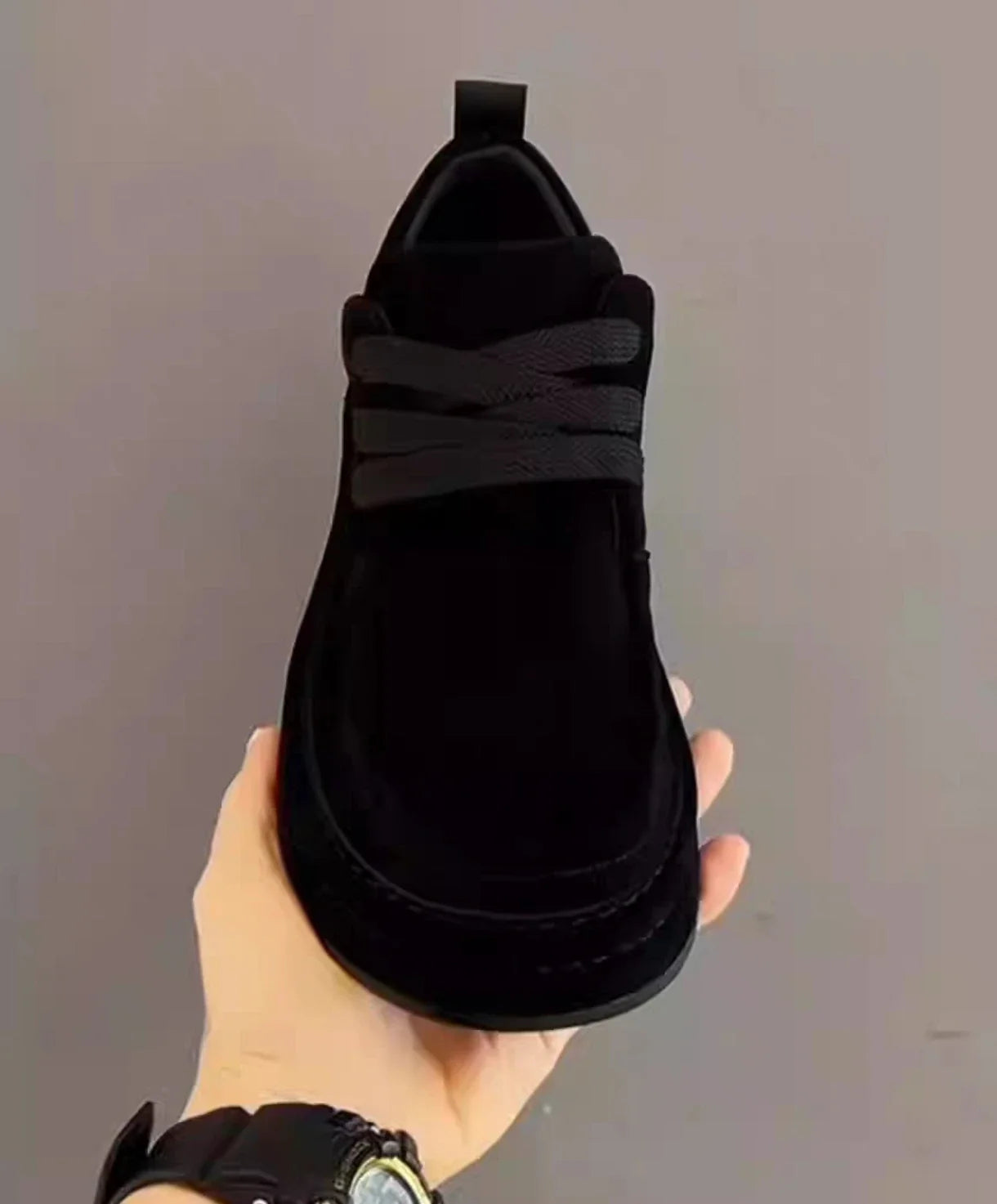 Men's Shoes Are Fashionable Brown Casual Shoes Made of Durable Suede Material Comfortable Walking Shoes Suitable for Daily Wear (Available)