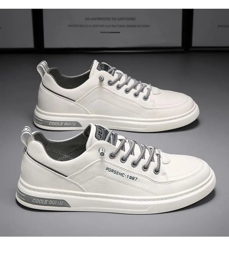 New Shoes for Men  Comfortable Flat Men's Casual Shoes Outdoor Wild Men's Sneakers High End Fashion One Pedal Dress Shoes Male