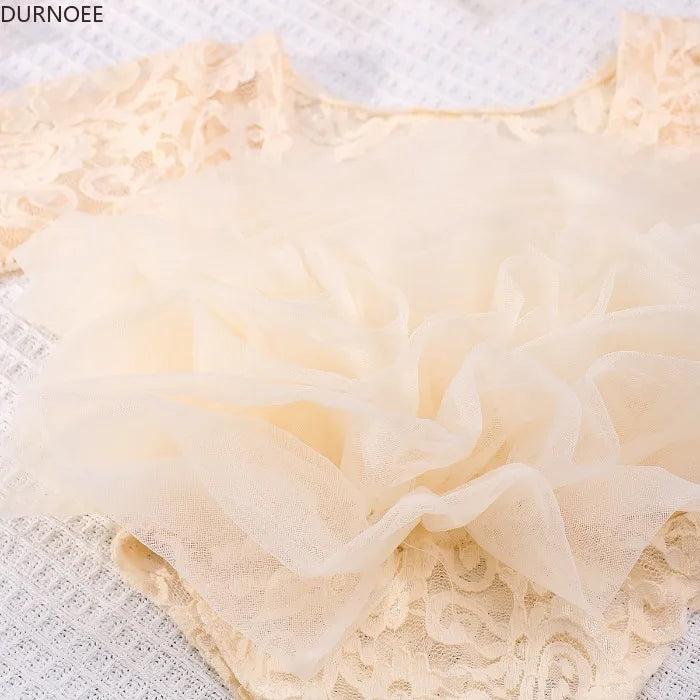 Baby Tutu Dress Newborn Photography Outfit  Lace Girl Princess Dress Romper Baby Gifts Photo Shooting Clothing