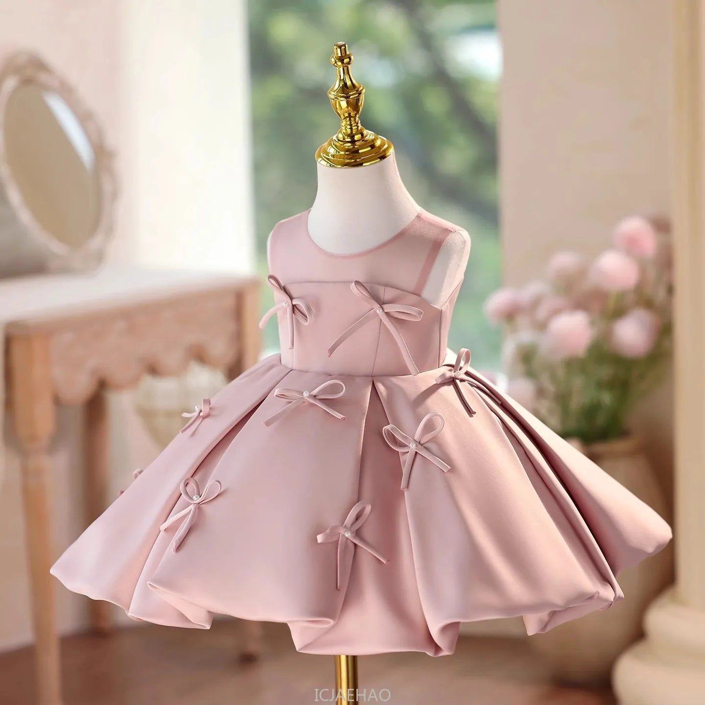 Party Dress Girls Birthday New Princess Gown Kids Pageant Host Piano RecitalFormal Occasion Outfit Dresses Flower Girl Elegant
