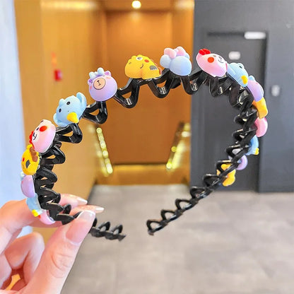 Hair Accessories for Girls Ties Headbands Band Bandeaux Scrunchie Bandana Fashion Haarband Korean Tiara Cheveux Fille Kids Cute