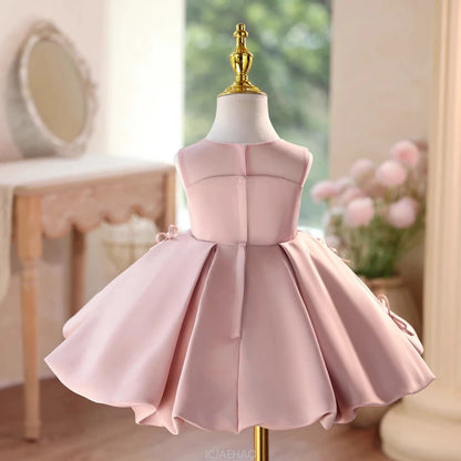 Party Dress Girls Birthday New Princess Gown Kids Pageant Host Piano RecitalFormal Occasion Outfit Dresses Flower Girl Elegant