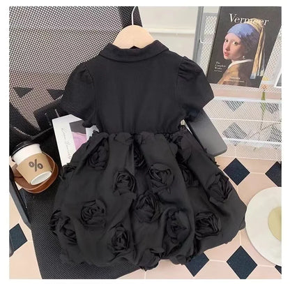 Girls Dresses Summer 2024 New Children Fashion Princess Dress For Baby Birthday Party Clothes Toddler Fashion Costume Kids 2-7Y
