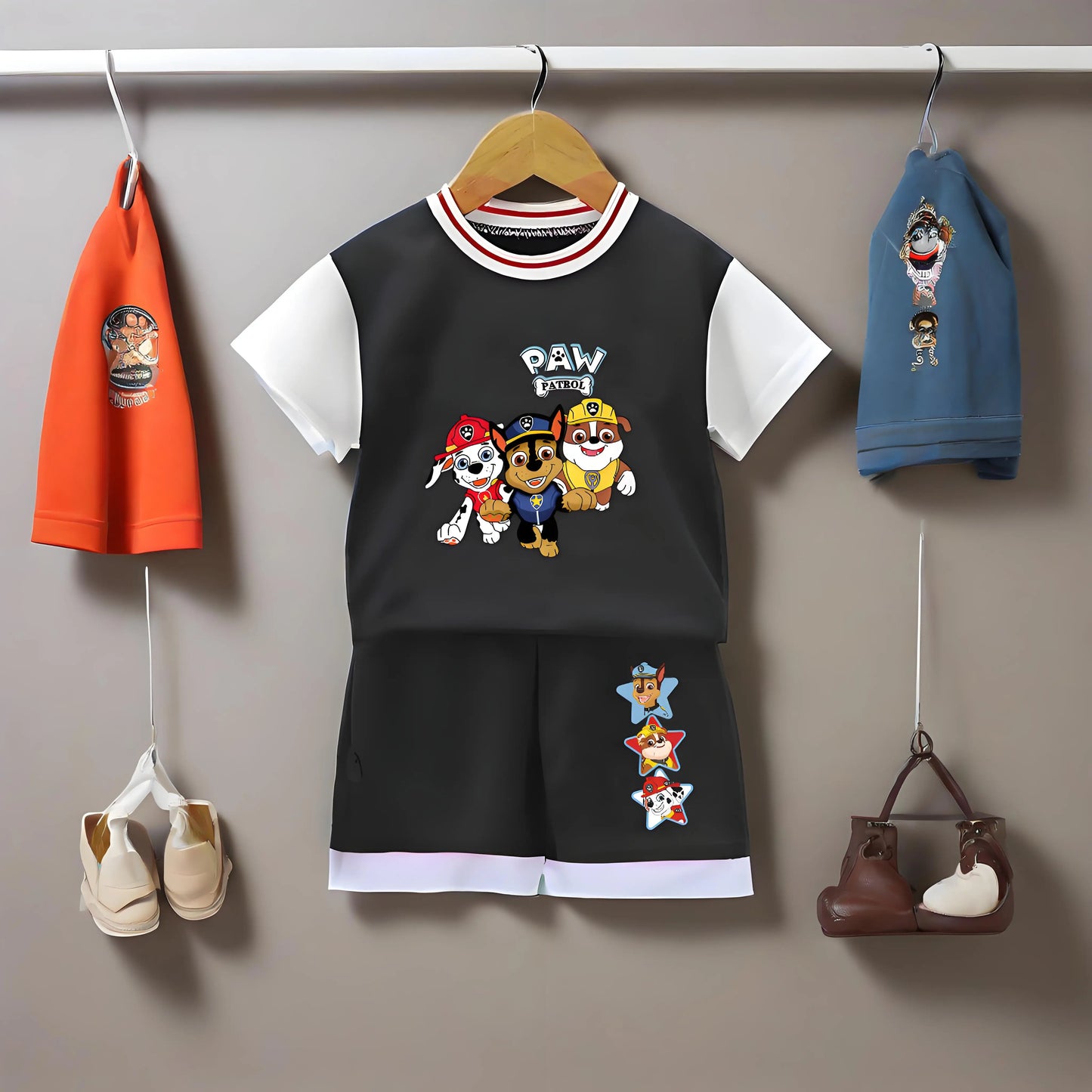 Summer Quick Drying Boys Basketball Sport Clothing Sets Breathable Kids Thin Comfortable T Shirt Shorts 2pcs Set Outfoor Outfits