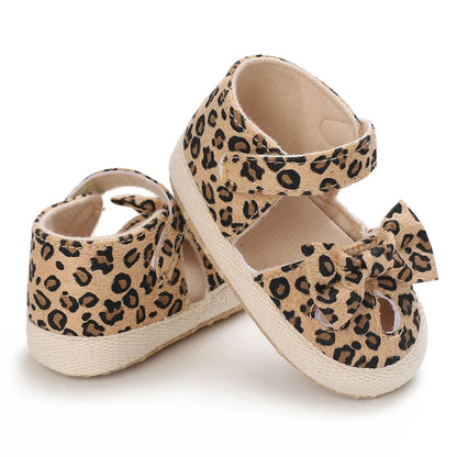 VALEN SINA 0-18M Newborn Baby Girls Summer Shoes Sandals First Walkers Newborn Shoes Casual Soft Sole Sandals Toddler Shoes (Available)