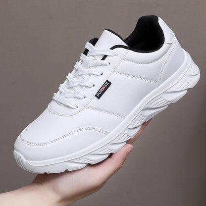 Men Shoes Soft Moccasin Shoes Comfortable Casual Shoes for Men Solid Black White Walking Men Sneakers Footwear Plus Size 39-46