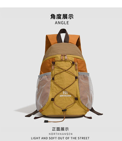 Women's Schoolbag - Ins Japanese-Style, Large-Capacity, Cute Drawstring Backpack, New Versatile Student Laptop Bag for Outdoor S