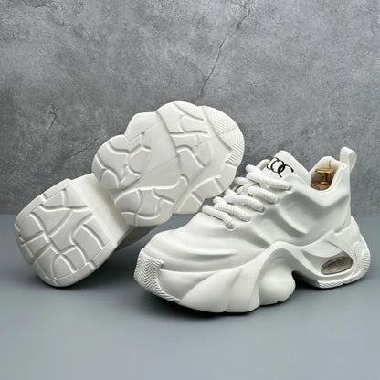 Men Shoes Designer Luxury Casual Sneakers Breathable Platform Shoes for Men Fashion Height Increasing Comfortable Non-slip Shoes (Available)