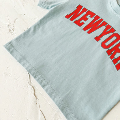 Summer Hot Baby Boys Clothes Pure Cotton Short Sleeved+Shorts Set Letter Printed T-shirt Sports Set Baby Girl Newborn 2PCS