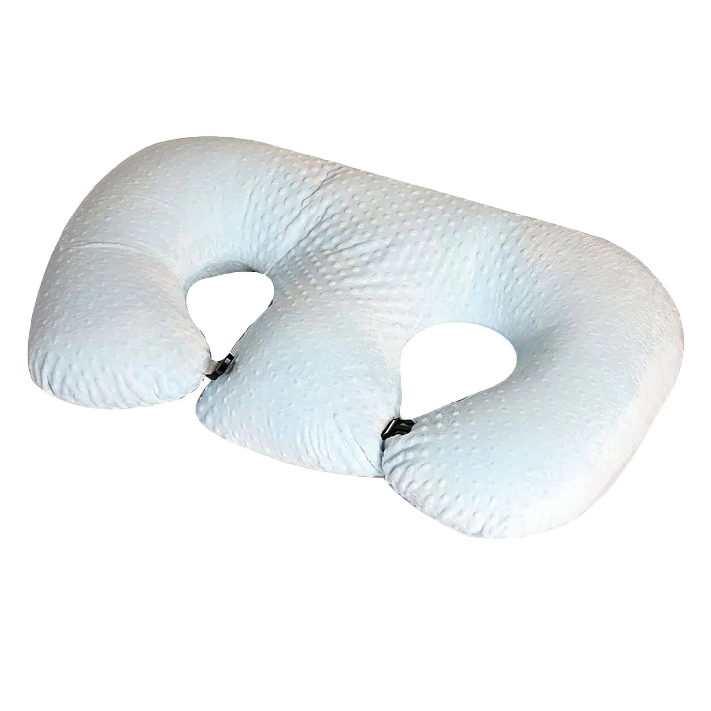 2025 New Baby Cushion, Newborn Feeding Bed Multifunctional  For Twins, Gray