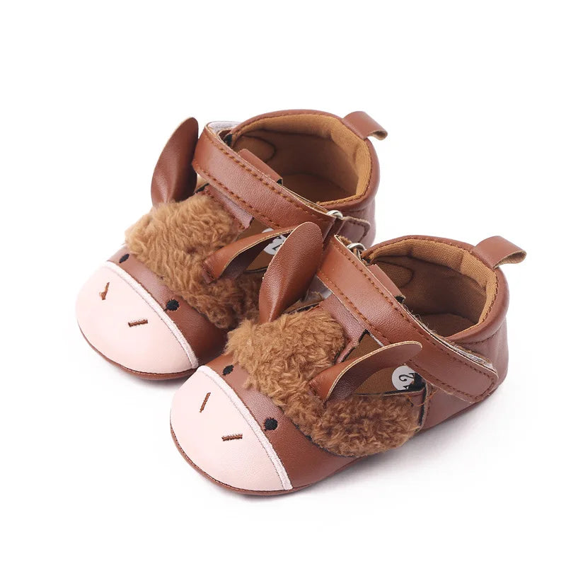 Cute Baby Shoes For Boys Soft Moccasins Shoe Animal pattern cat Baby Girl Sneakers Toddler Boy Newborn Shoes First Walker