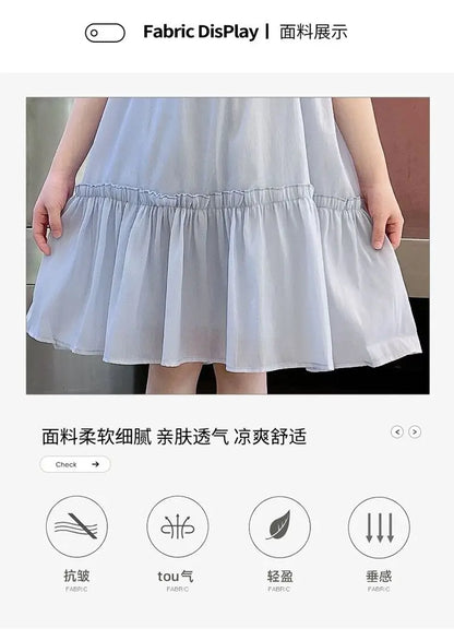 Girls Summer Dresses Solid Color Dress for Girl Sleeveless Children Dresses Casual Style Costumes for Girls 4 6 8 10 11 12 Years
