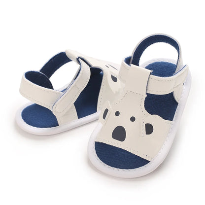 HAIZHIW Cute Cartoon 0-18M Newborn Baby Boys Summer Shoes Sandals First Walkers Newborn Shoes Casual Soft Sole Sandals