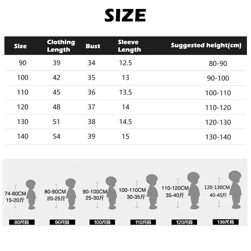 Boys Short Sleeved T-shirt Summer Cute Cartoon Printed Girl Top Fashion 3-8-year-old Children Pullover