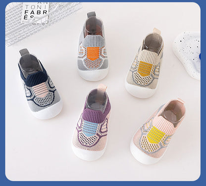 New children's toddler shoes hit spring and autumn casual versatile baby shoes soft sole kick