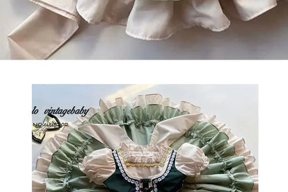 Girl Turkey Princess Lolita's Dress Festliche Kleider Mädchen  Flower Girl Dresses for Weddings Kids Dresses for Girls Eid Dress