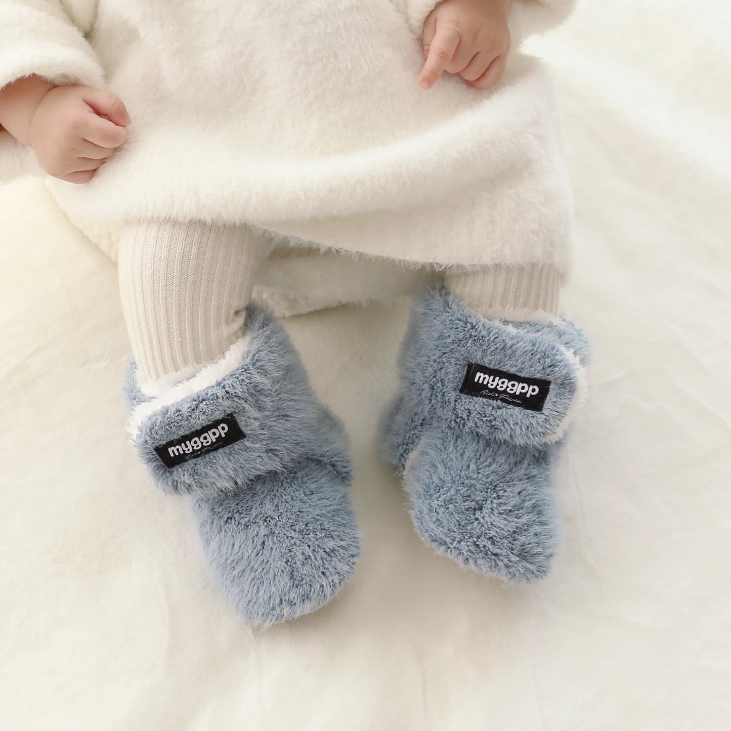 Baby Boy Girl Boots Newborn Shoes Winter Snow Anti-Slip Soft Sole Warm Infant Toddler Prewalker Booties