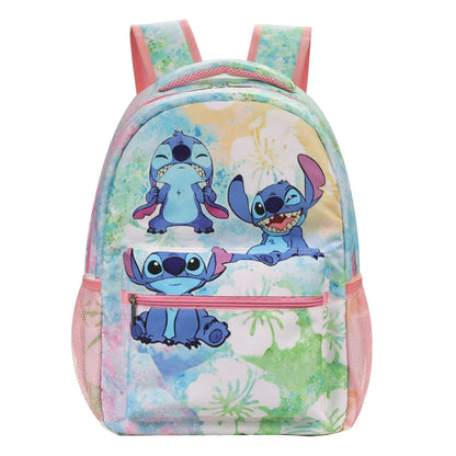 Stitch Primary School Bag Children's Cartoon Backpack Backpack Boys Girls Anime Kawaii Cartoon School Bag Mochila