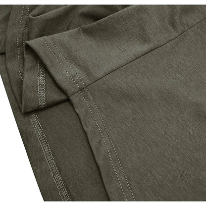 Men's Short-sleeved T-shirts for Sports and Fitness American-style Henley Shirt Hooded Top