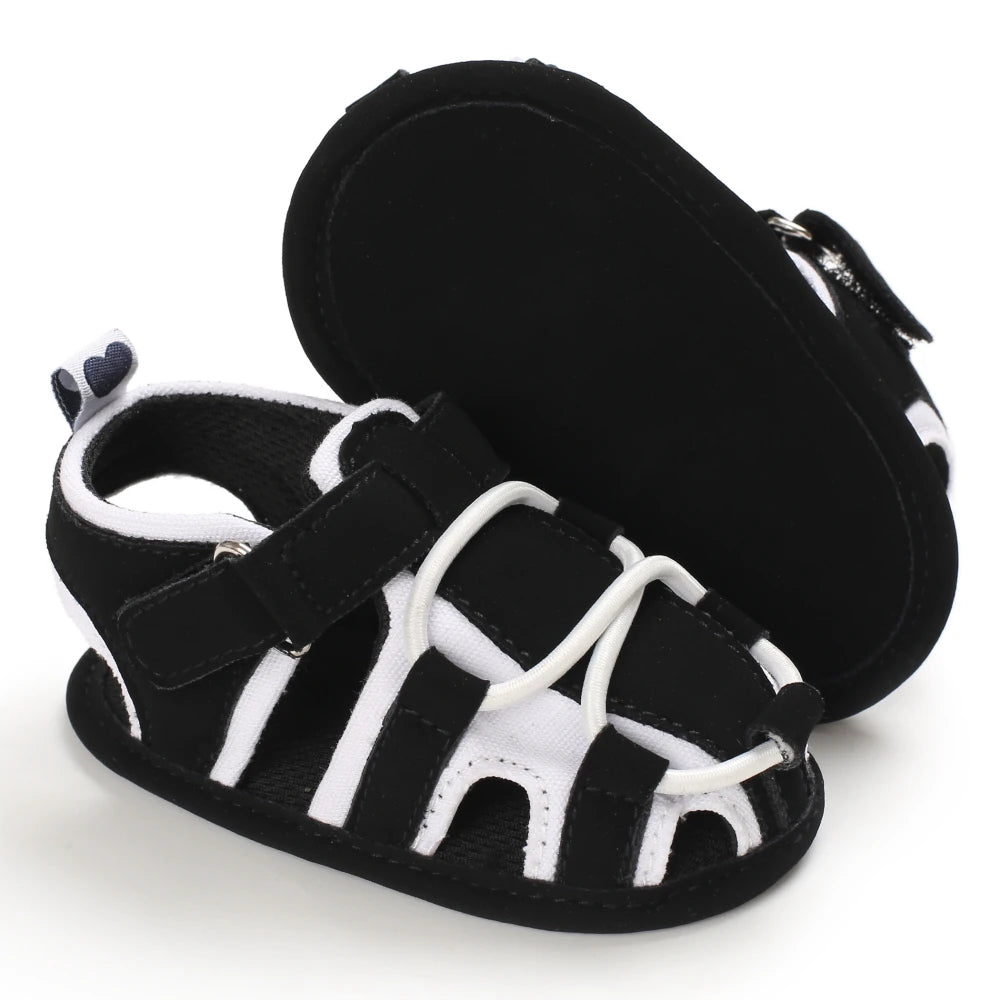 VALEN SINA 0-18M Newborn Baby Girls Summer Shoes Sandals First Walkers Newborn Shoes Casual Soft Sole Sandals Toddler Shoes (Available)