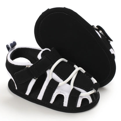 VALEN SINA 0-18M Newborn Baby Girls Summer Shoes Sandals First Walkers Newborn Shoes Casual Soft Sole Sandals Toddler Shoes (Available)