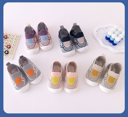 New children's toddler shoes hit spring and autumn casual versatile baby shoes soft sole kick