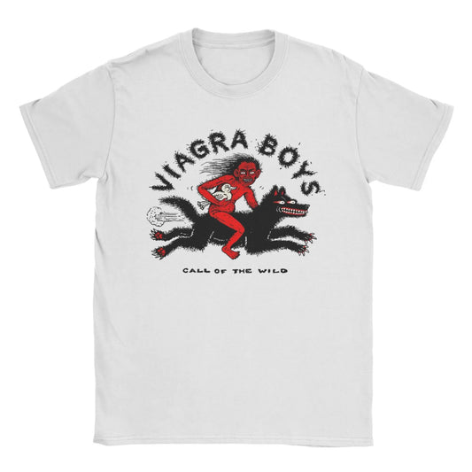 Summer Funny Viagra Boys Band Punk Music T Shirt for Men Women  100% Cotton T-shirts Short Sleeve Clothes
